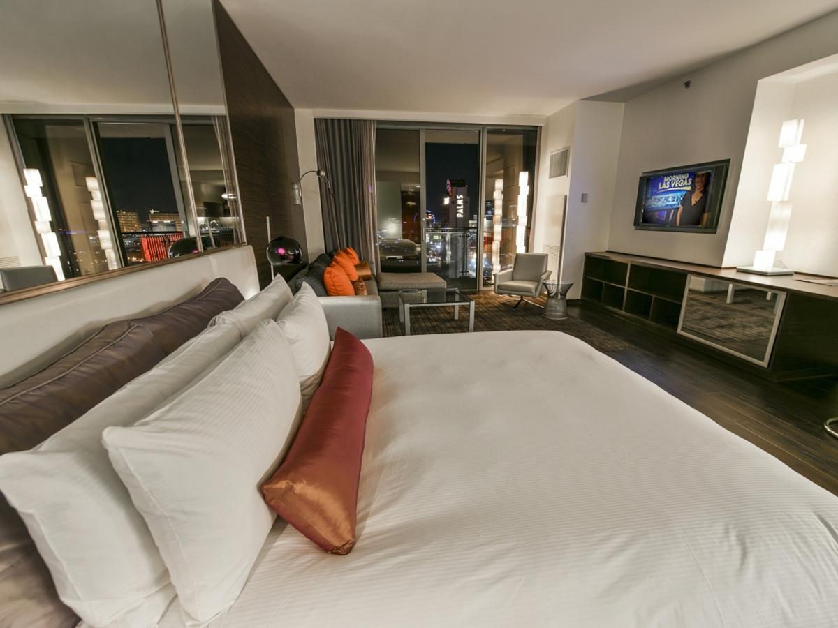 Palms Place - 27Th Floor Strip View Studio Aparthotel Las Vegas Luaran gambar