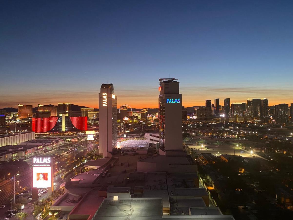 Palms Place - 27Th Floor Strip View Studio Aparthotel Las Vegas Luaran gambar