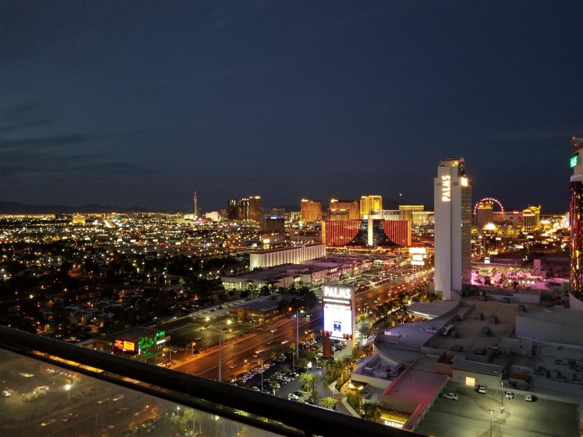 Palms Place - 27Th Floor Strip View Studio Aparthotel Las Vegas Luaran gambar