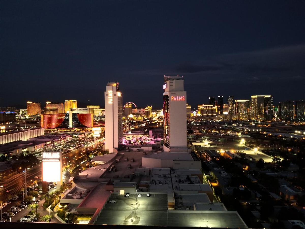 Palms Place - 27Th Floor Strip View Studio Aparthotel Las Vegas Luaran gambar